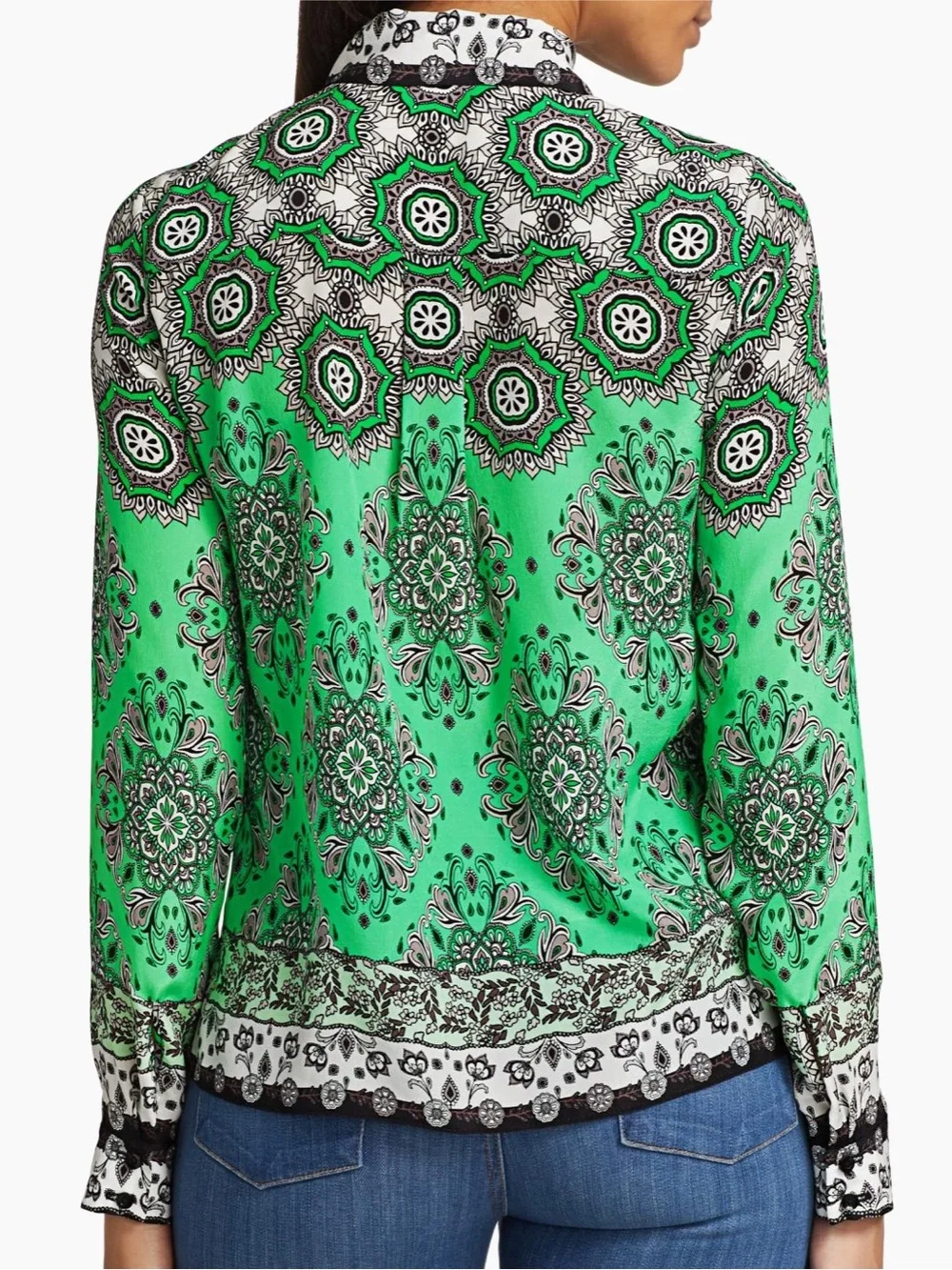 ALICE + OLIVIA Willa Mandela Blouse - Picture 4 of 9
